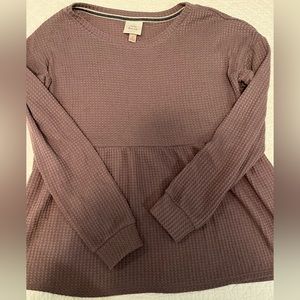 Knox Rose - Medium - Purple - Peplum Top